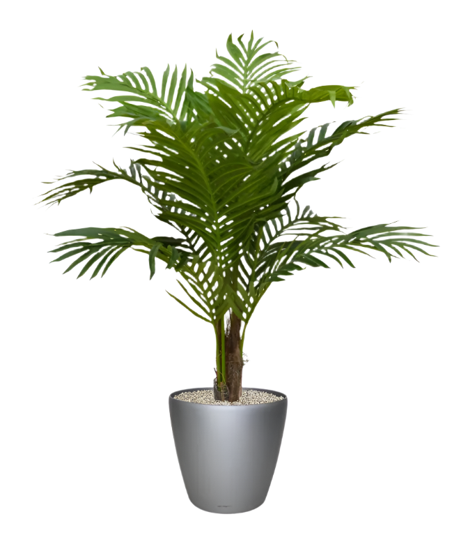 Lifelike 3 Ft artificial Paradise Palm with lush, tropical fronds