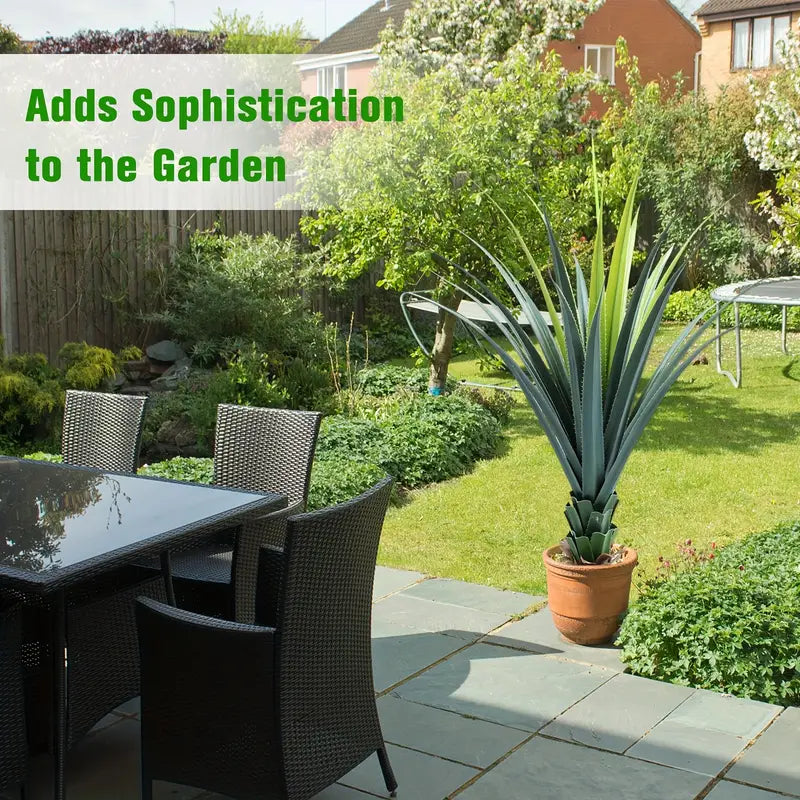 Maintenance-Free 3ft Artificial Agave Plant for Stylish Interiors