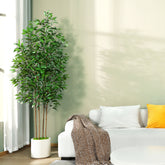 Lifelike Faux Ficus Tree for home and office décor