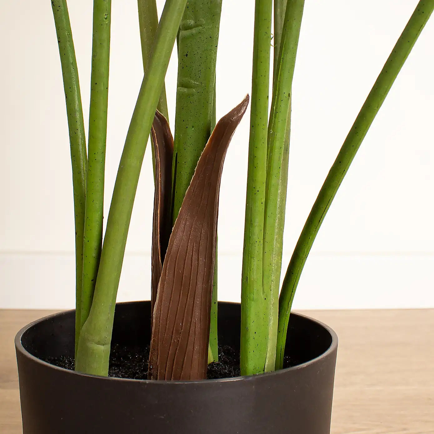 4 Ft Artificial Monstera Cheese Plant in Black Plastic Plant Pot – lifelike tropical plant alternative