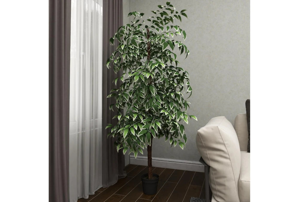 6ft Fake Ficus Tree – Perfect for Homes, Offices & Restaurants