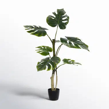 Realistic Artificial Philodendron Plant for Home and Office Decor