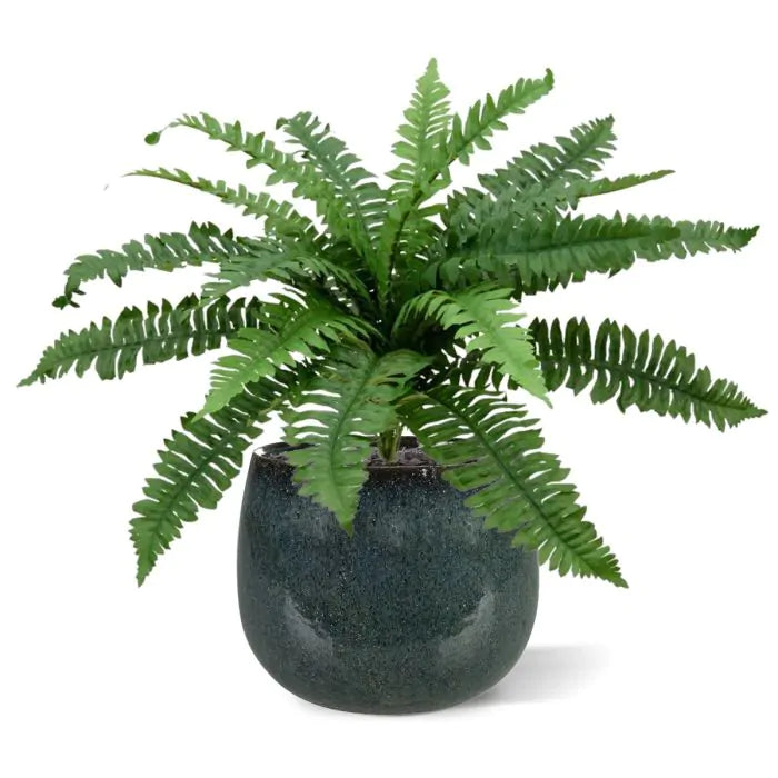 1 Ft Artificial Boston Fern Deluxe 45cm (bush) – enhances any living space naturally