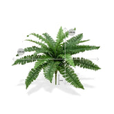 1 Ft Artificial Boston Fern Deluxe 45cm (bush) – faux greenery with vibrant texture