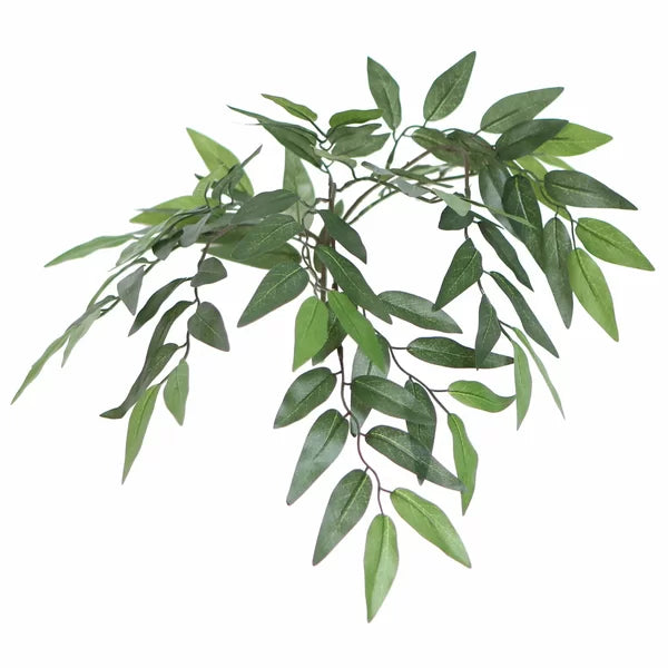 Realistic Faux Smilax Tree with Customizable Height