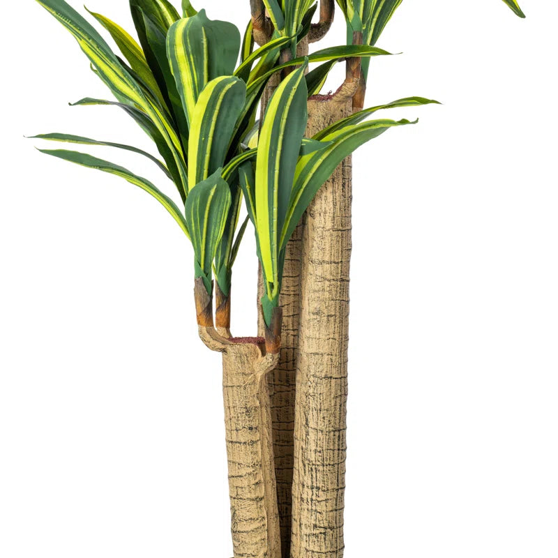 Fake Dracaena Plant – Durable, Lifelike, and Zero Maintenance
