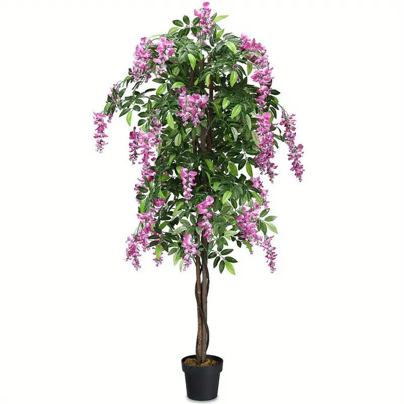 6ft tall faux Wisteria Tree for home and event décor