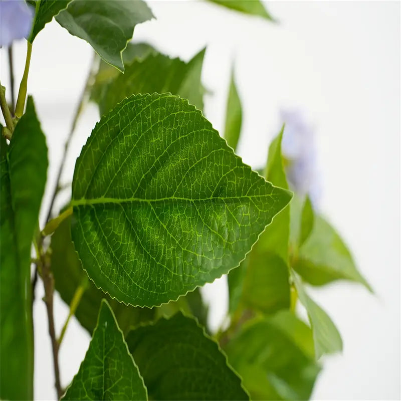 Lifelike Blue Hydrangea Artificial Tree – Perfect for Indoor Spaces