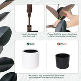 Lifelike 6ft Faux Rubber Tree – Maintenance-Free Indoor Greenery