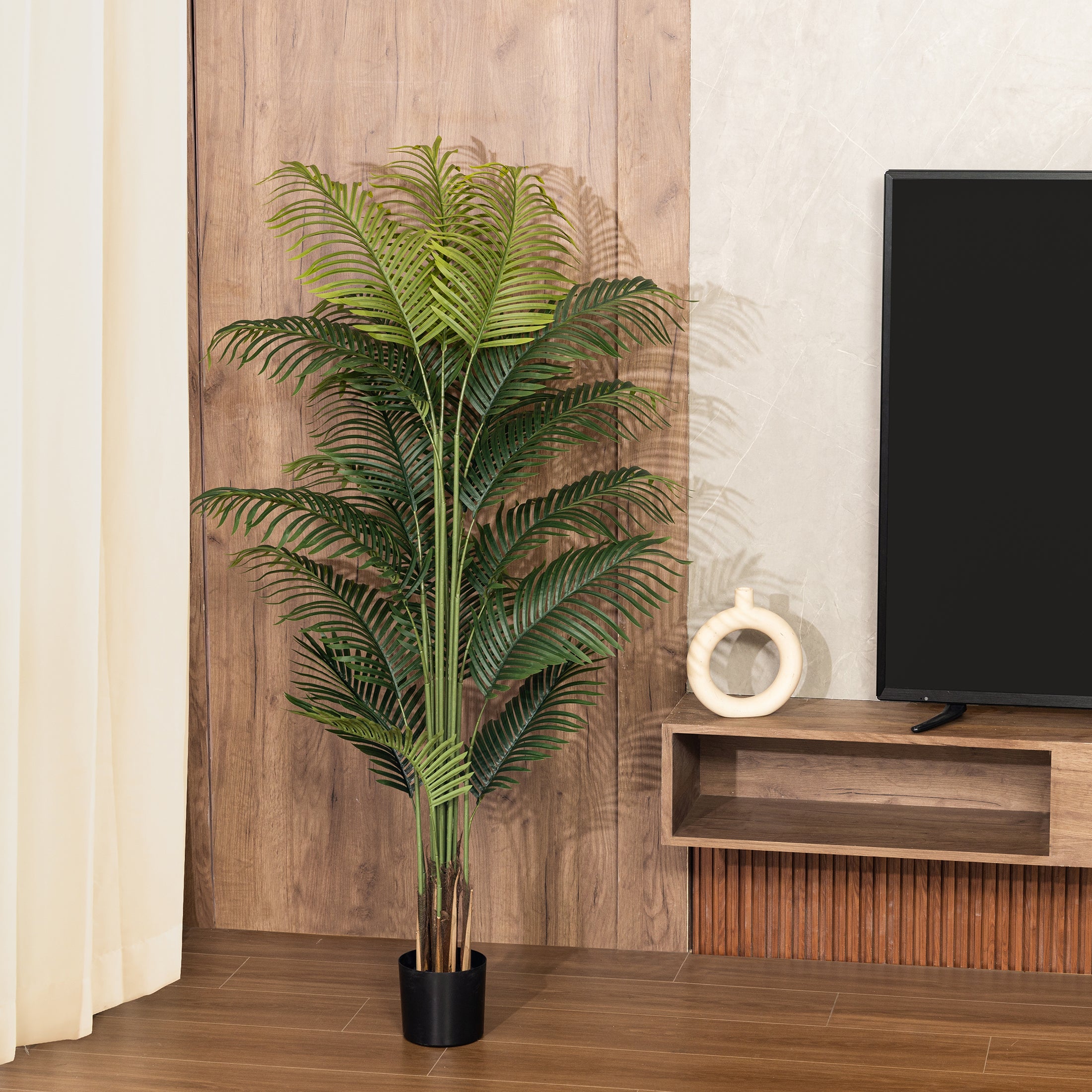 Decorative Artificial Palm Tree perfect for home, office, and commercial spaces