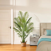 High-quality fabric faux palm tree with a natural and elegant look
