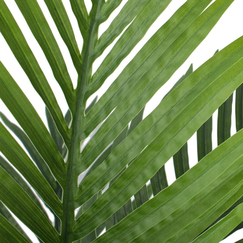 Artificial palm tree adding a tropical touch to home and office décor