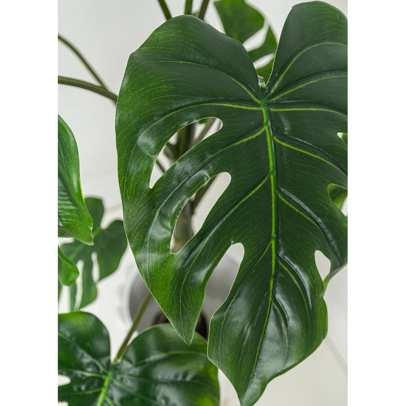 Stylish 3ft faux Monstera plant designed for modern interiors