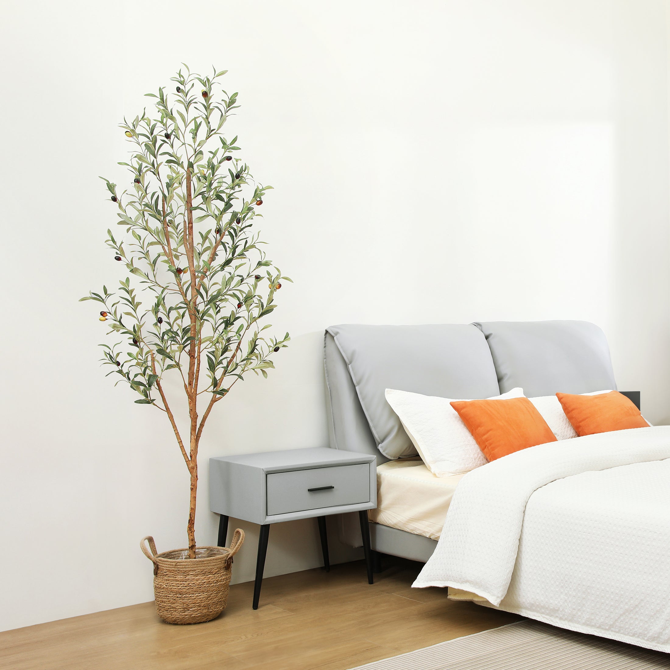Premium quality 6ft artificial olive plant ideal for home and commercial spaces