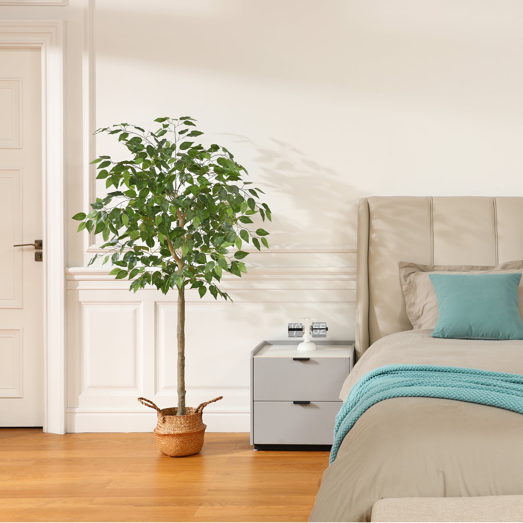 5ft Artificial Ficus Tree, perfect for stylish home and office interiors