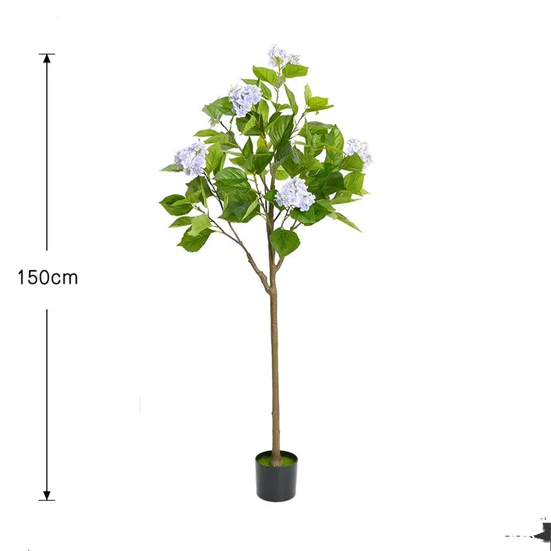 Artificial Hydrangea Tree – Maintenance-Free Floral Beauty