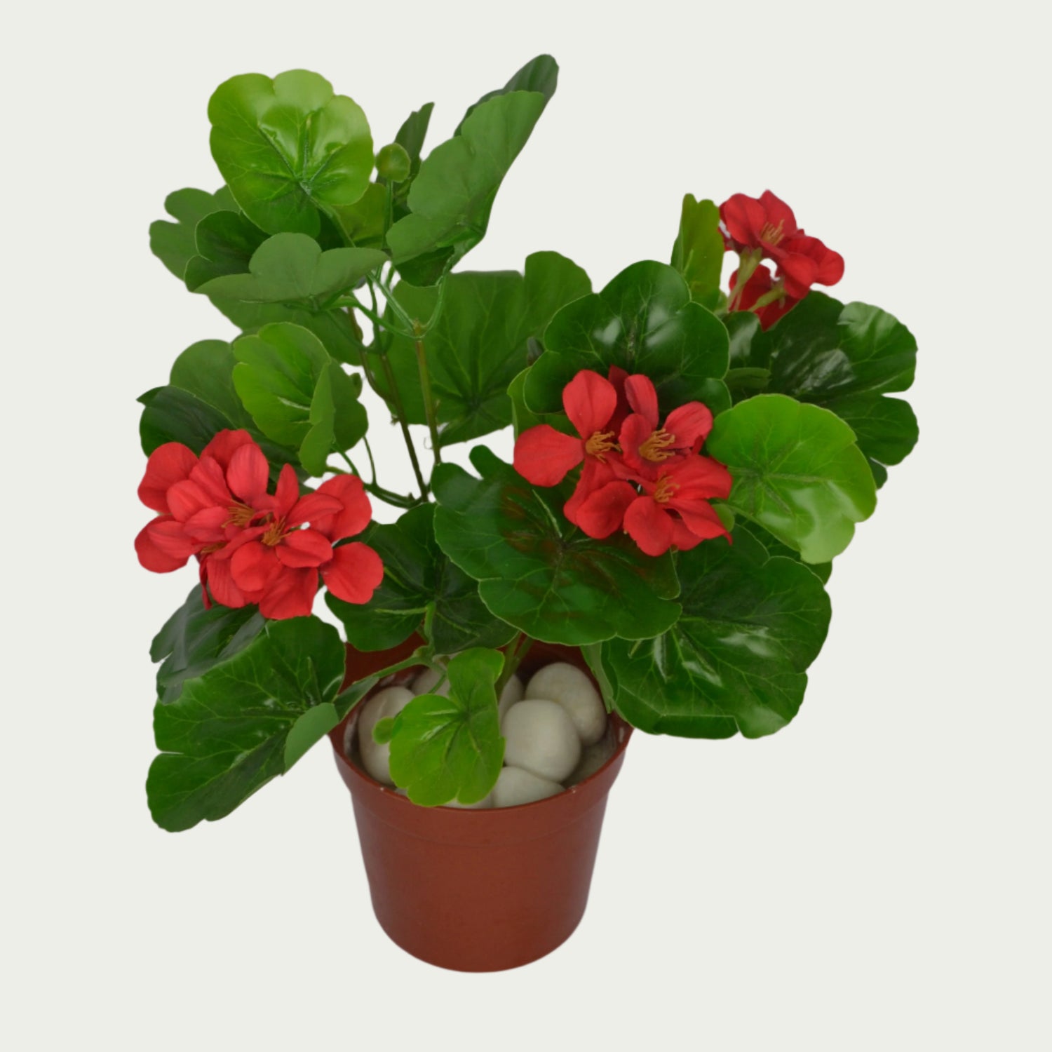 Eye-catching product image of 1 Ft Geranium Elegant Synthetic Home Plant – Maintenance-Free Natural Look Accent – Shop Luxiplant, ideal for indoor settings.