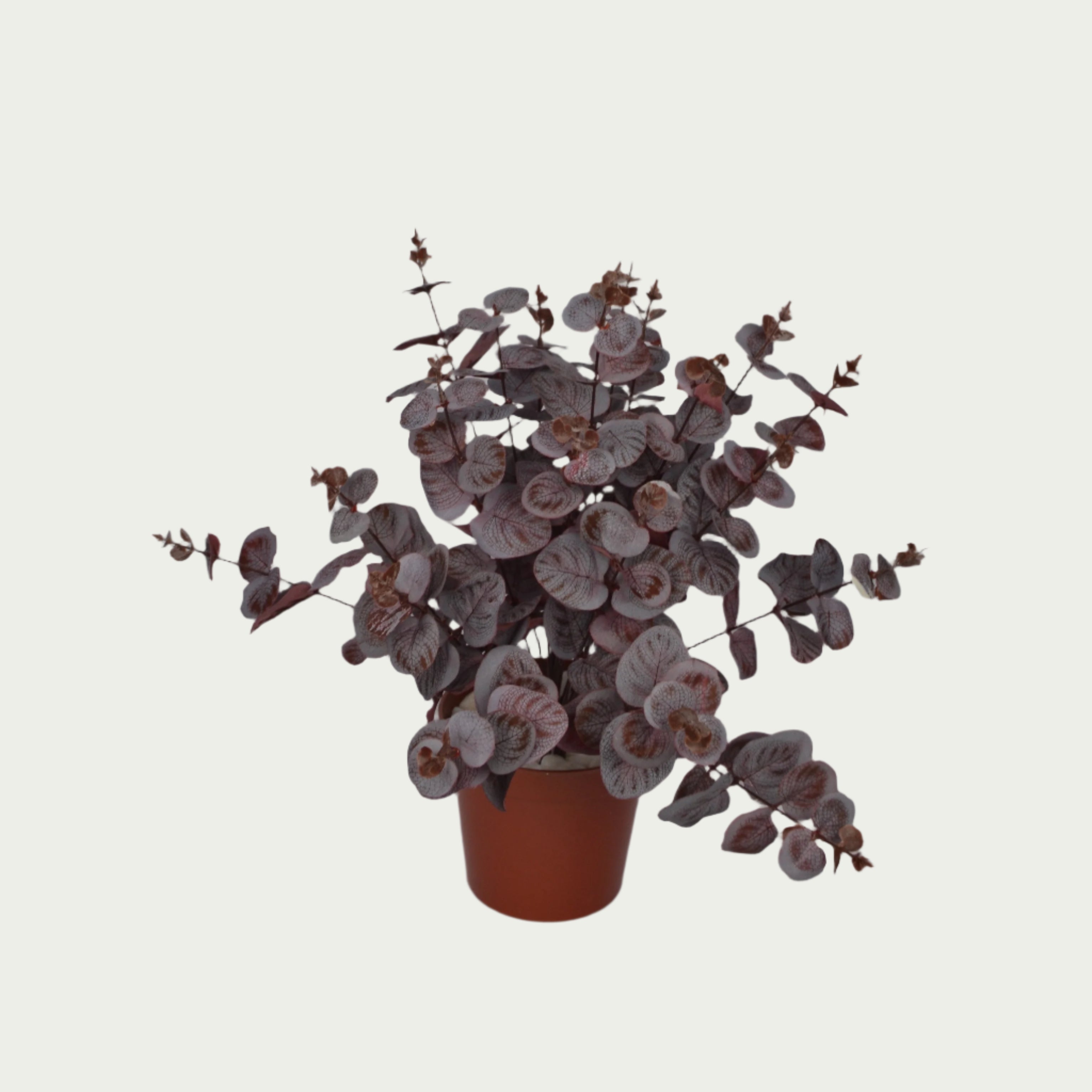 1 Ft Artificial Carpinteria Bush – Faux Green Plant as part of a decorative indoor arrangement