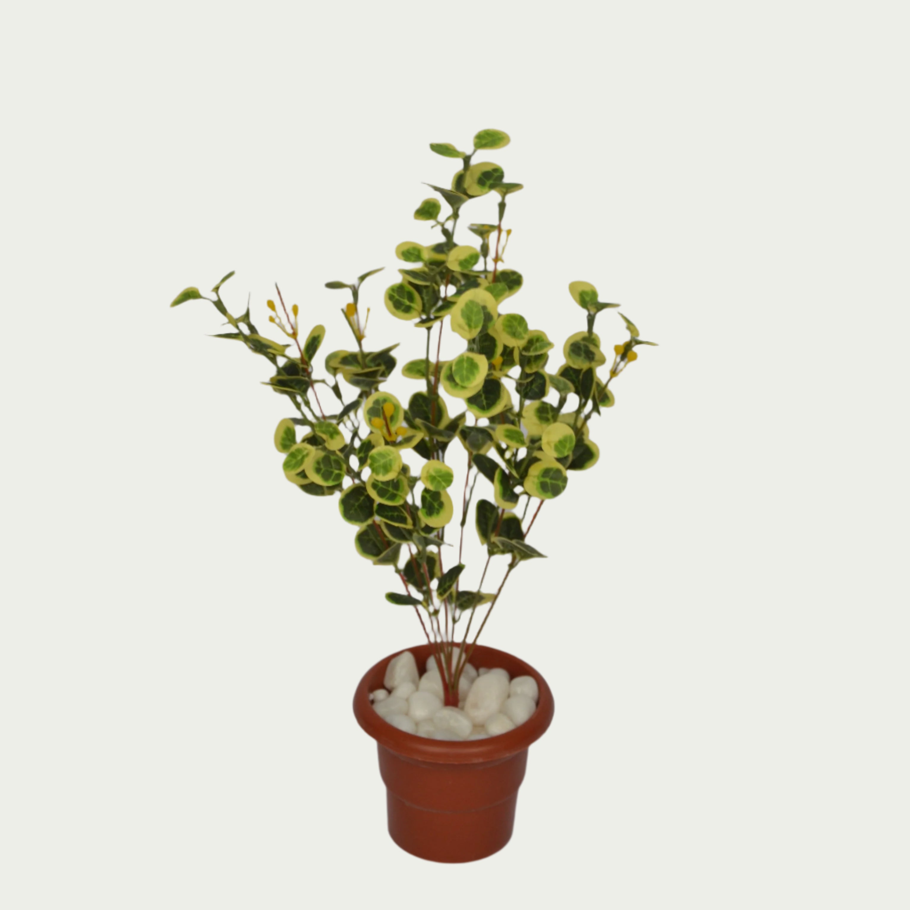 Scene featuring the 1 Ft Geranium Bush Realistic Nature-Inspired Shrub – Vibrant Decorative Plant for Home or Office – Shop Luxiplant, styled with complementary decor items.