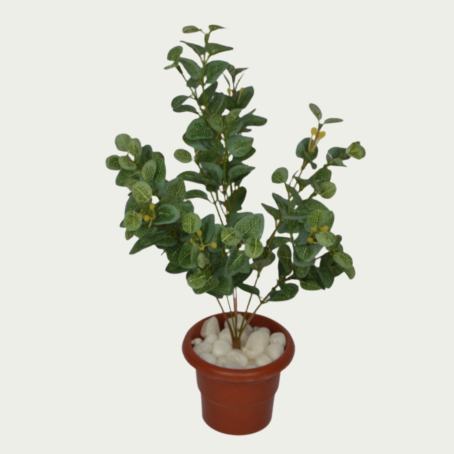 Close-up image of 1 Ft Geranium Vibrant Faux Desk Foliage – Chic Artificial Plant to Elevate Any Space – Shop Luxiplant – perfect for home decoration.