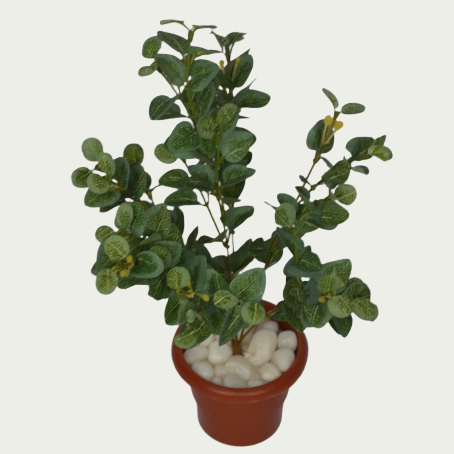 1 Ft Geranium Vibrant Faux Desk Foliage – Chic Artificial Plant to Elevate Any Space – Shop Luxiplant on display with vibrant artificial foliage and lifelike features.