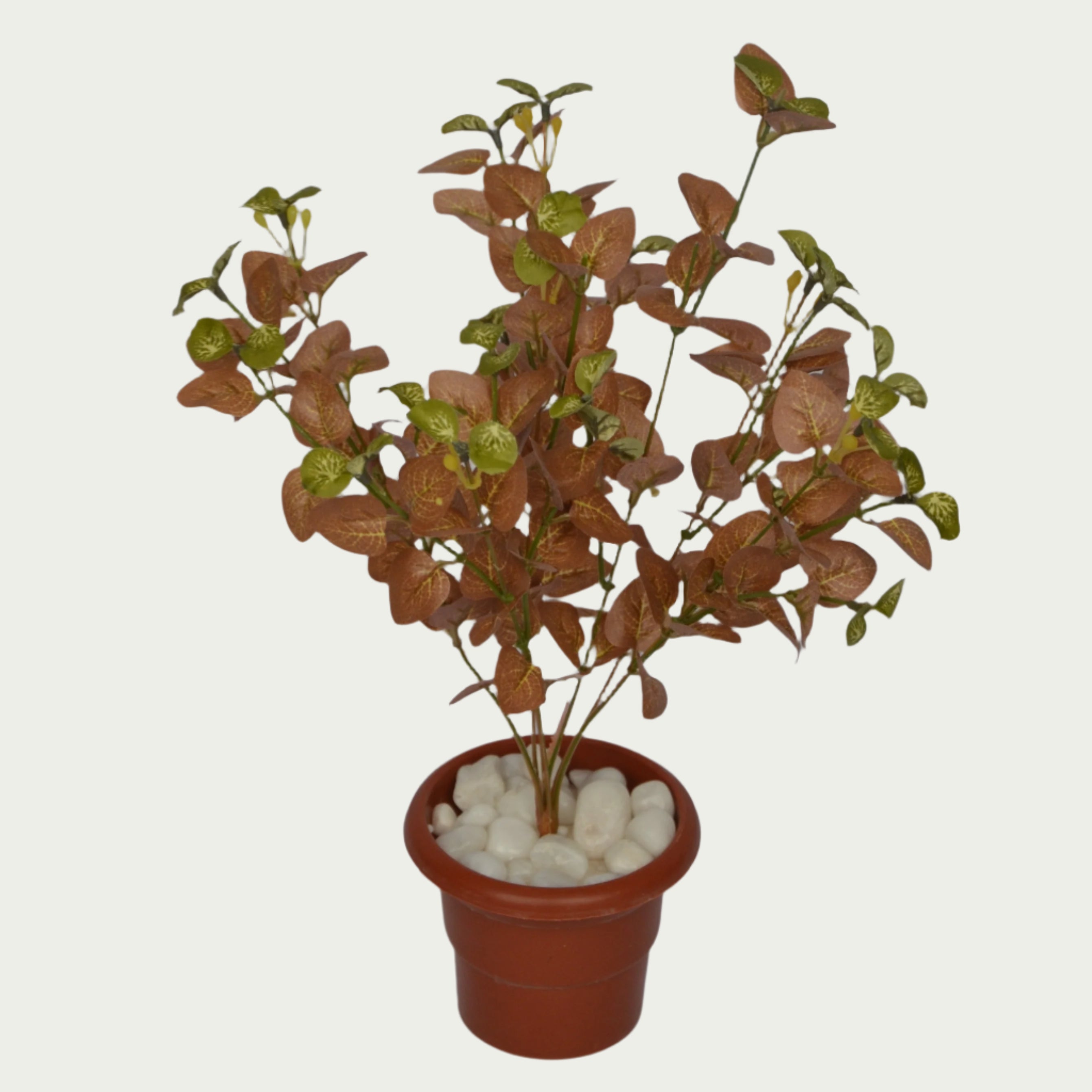 1 Ft Artificial Carpinteria Bush 5 – Faux Green Plant close-up highlighting realistic details