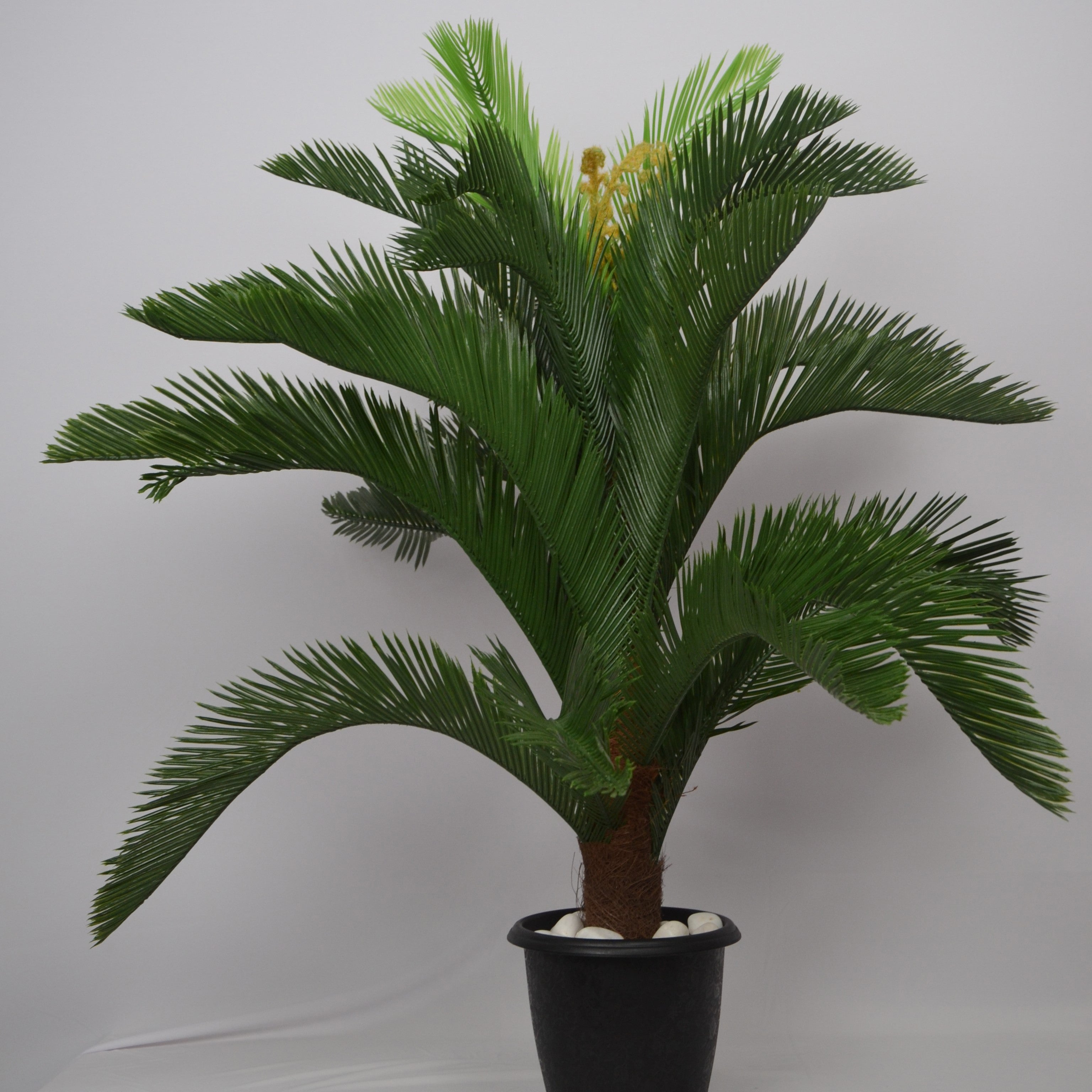 3 Ft Artificial Cycus Plant – Realistic Faux Tropical Greenery for Indoor Home, Office & Tabletop Décor