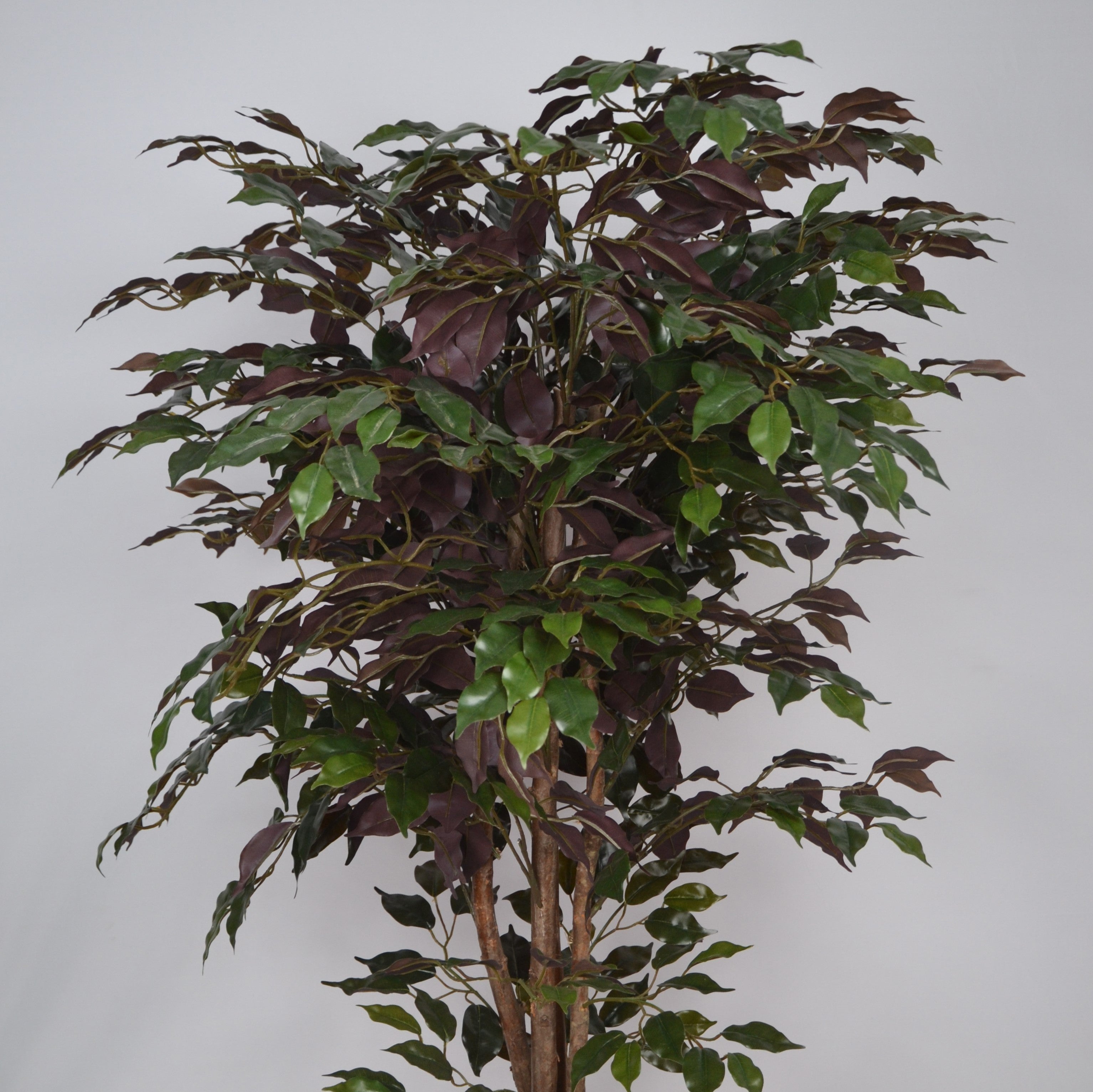 4 Ft Artificial Ficus Plant – Realistic Faux Tree with Lush Green Leaves for Indoor Home, Office & Corner Décor