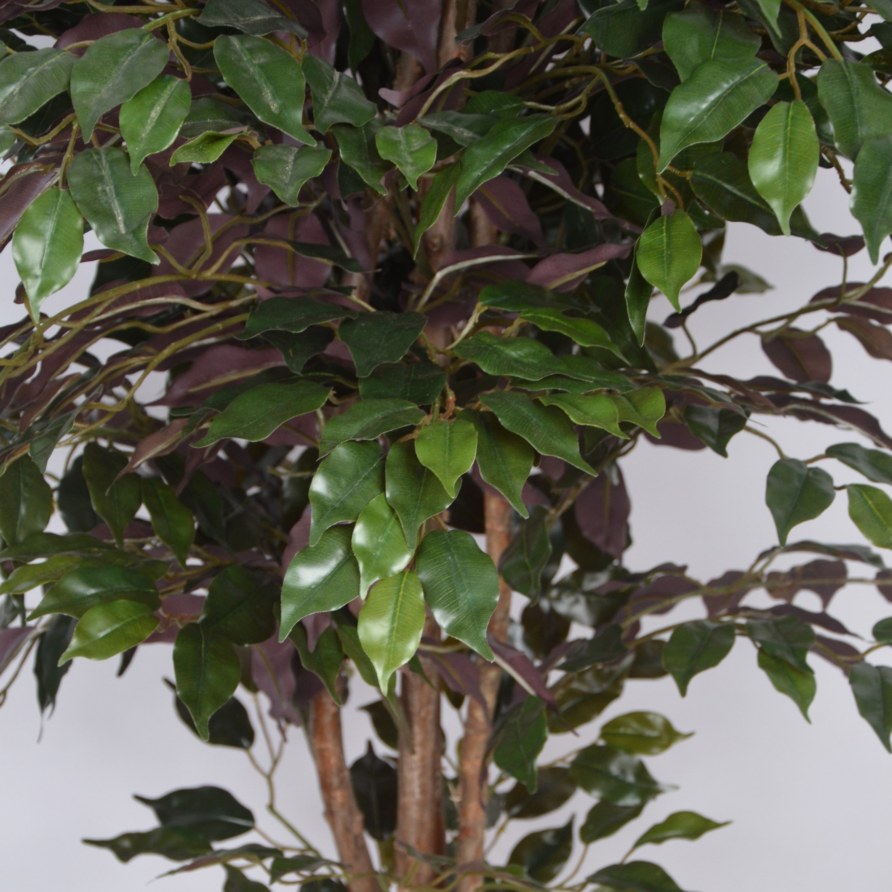 4 Ft Artificial Ficus Plant – Realistic Faux Tree with Lush Green Leaves for Indoor Home, Office & Corner Décor