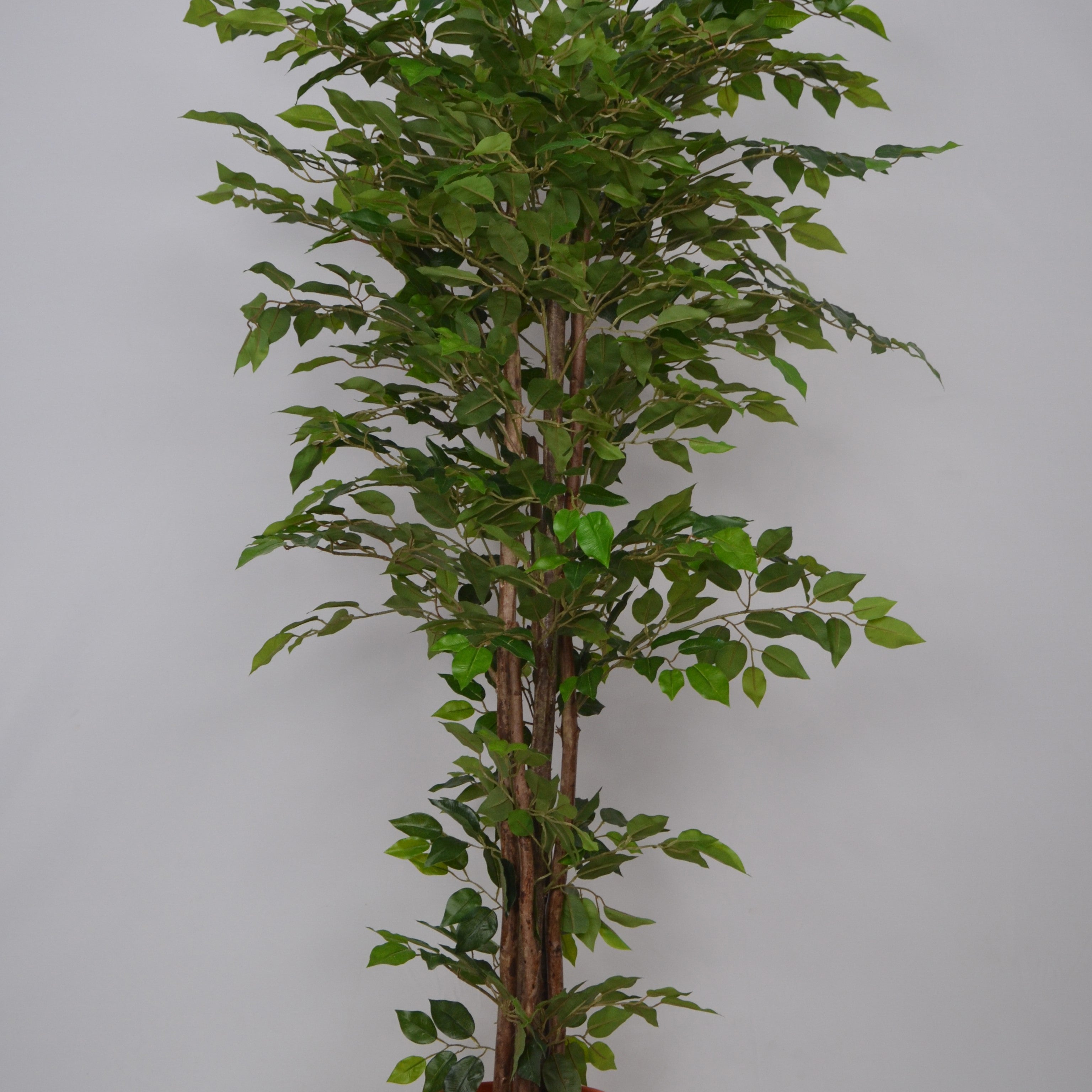 4 Ft Artificial Ficus Plant – Classic Faux Indoor Tree with Lush Green Leaves for Home, Office & Corner Décor