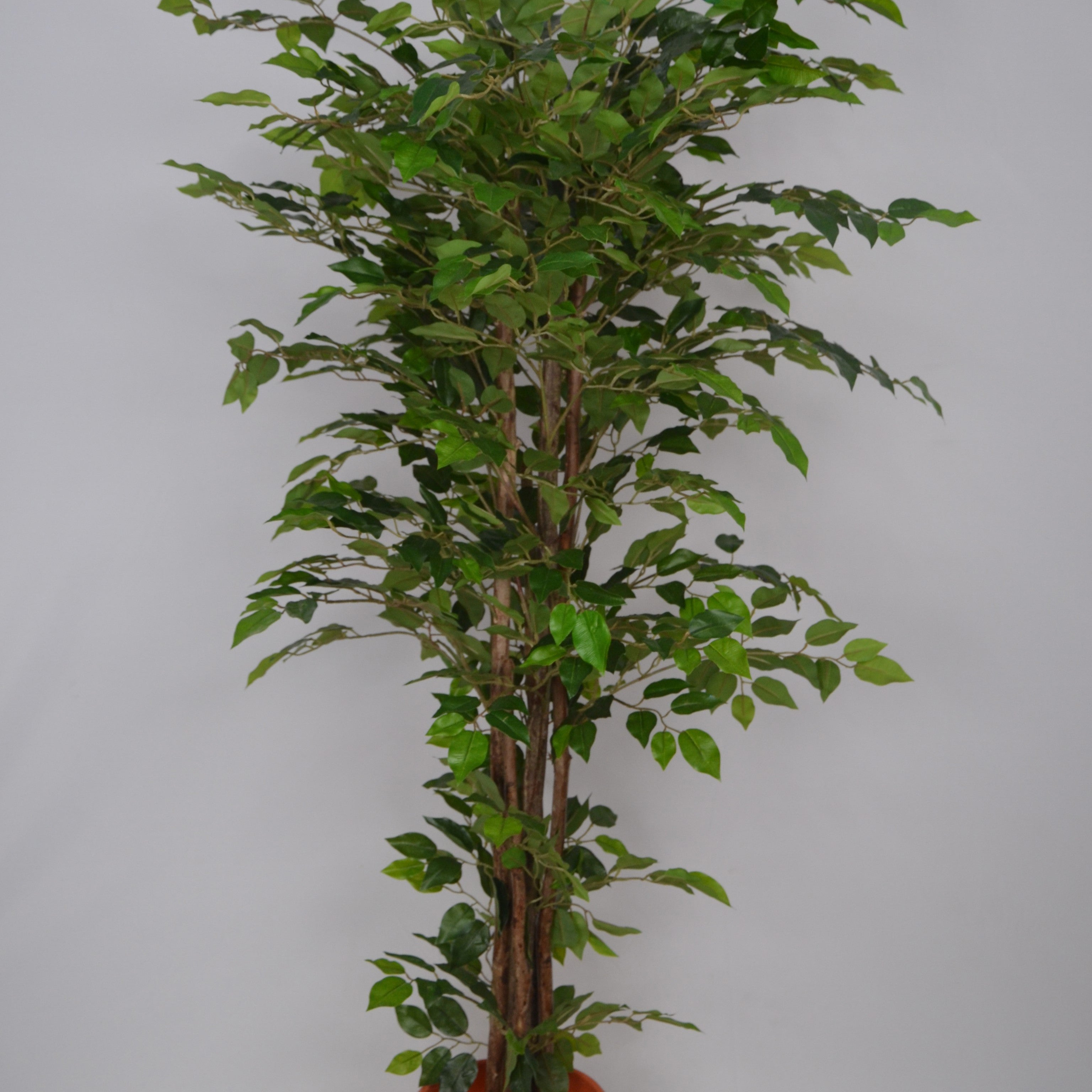 4 Ft Artificial Ficus Plant – Classic Faux Indoor Tree with Lush Green Leaves for Home, Office & Corner Décor