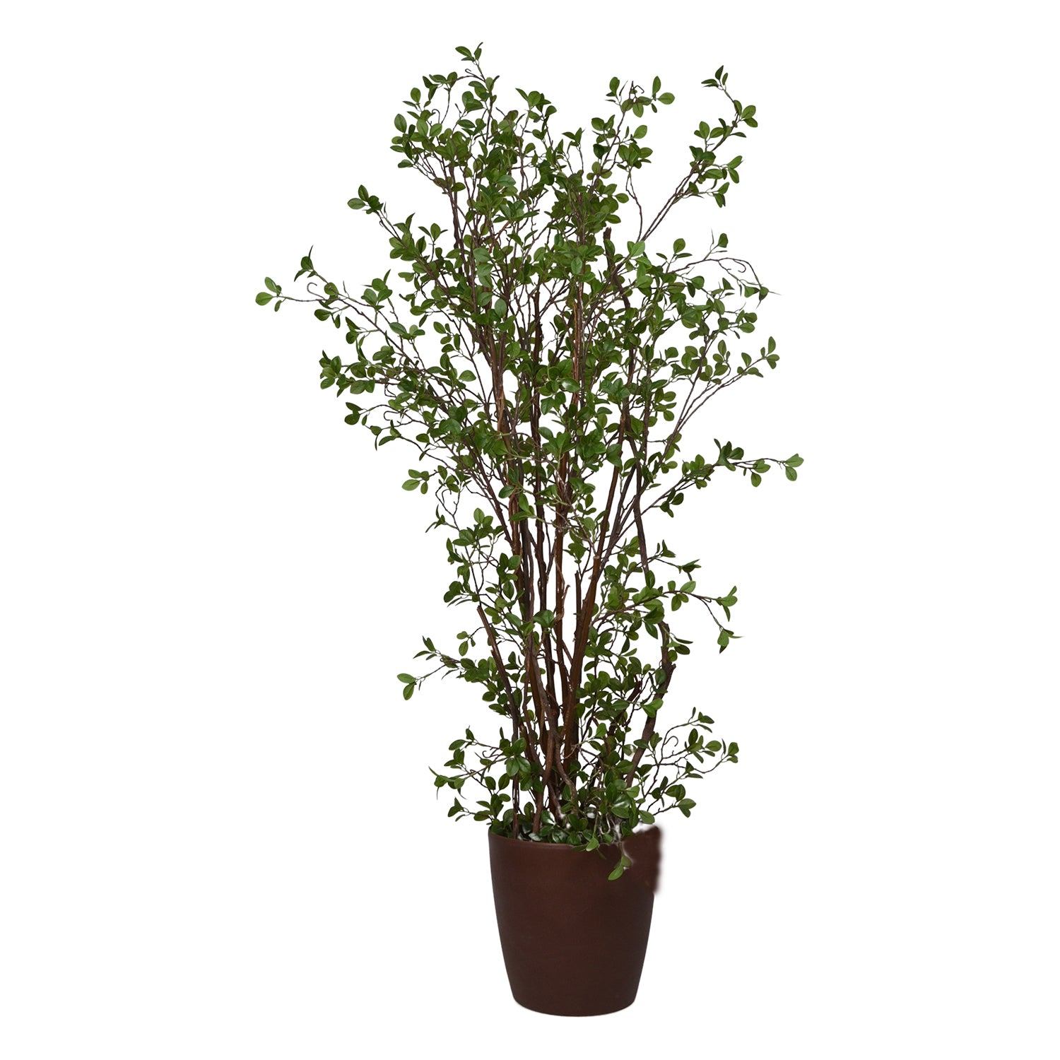 5 Ft Artificial Branching Topiary Plant – Natural-Looking Faux Tree with Delicate Green Leaves for Indoor Home, Office & Corner Décor