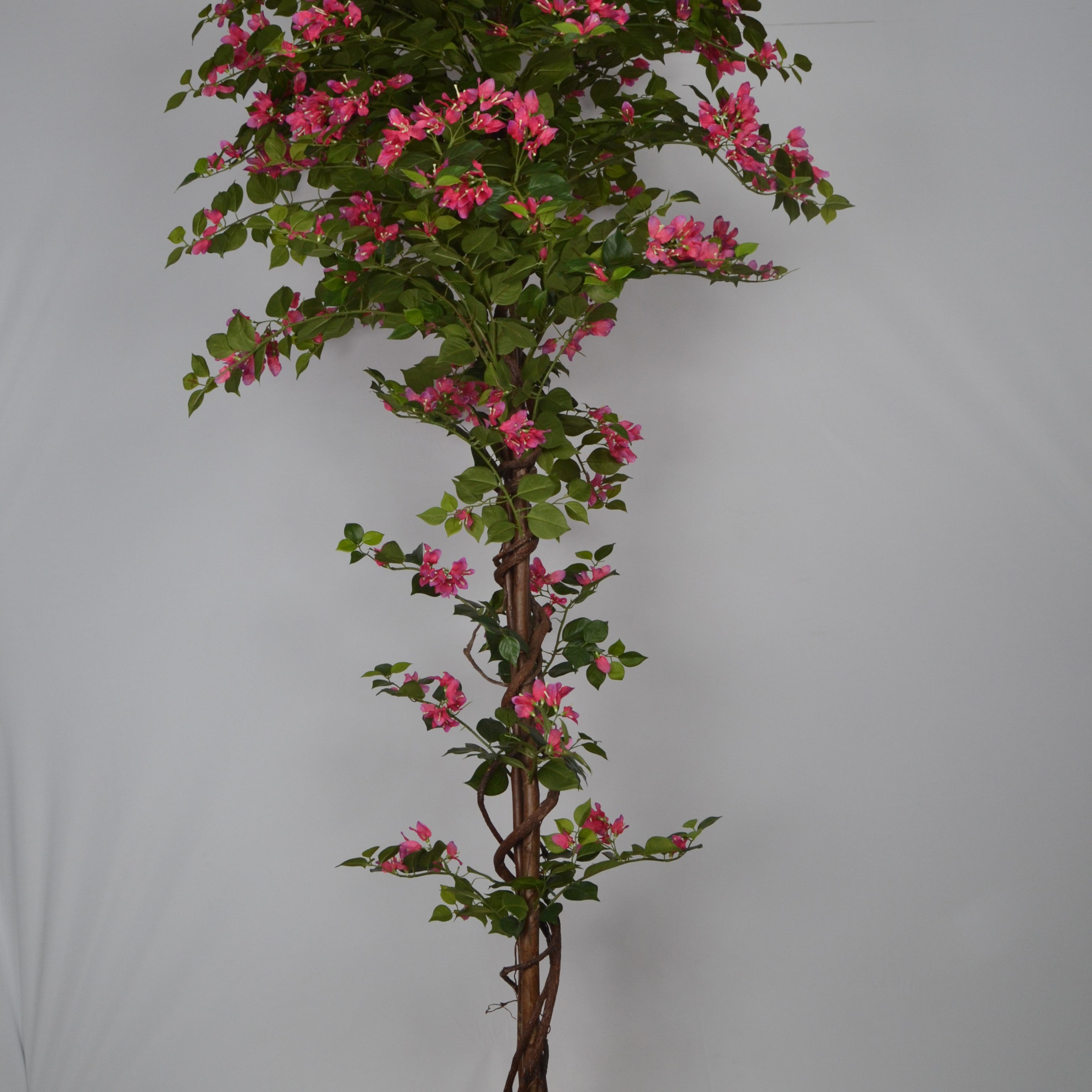 6 Ft Artificial Bougainvillea Plant – Tall Faux Flowering Tree with Vibrant Pink Blooms for Indoor Home, Office & Event Décor