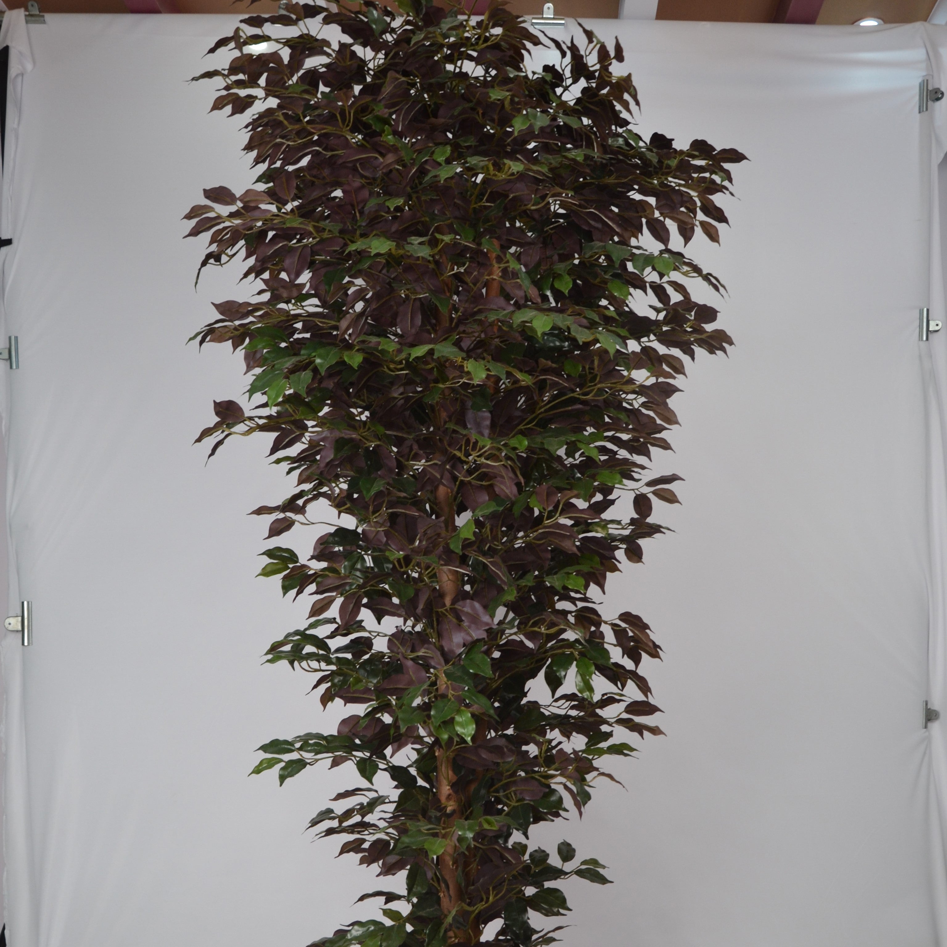 4 Ft Artificial Ficus Plant – Lifelike Faux Indoor Tree with Dense Green Leaves for Home, Office & Corner Décor