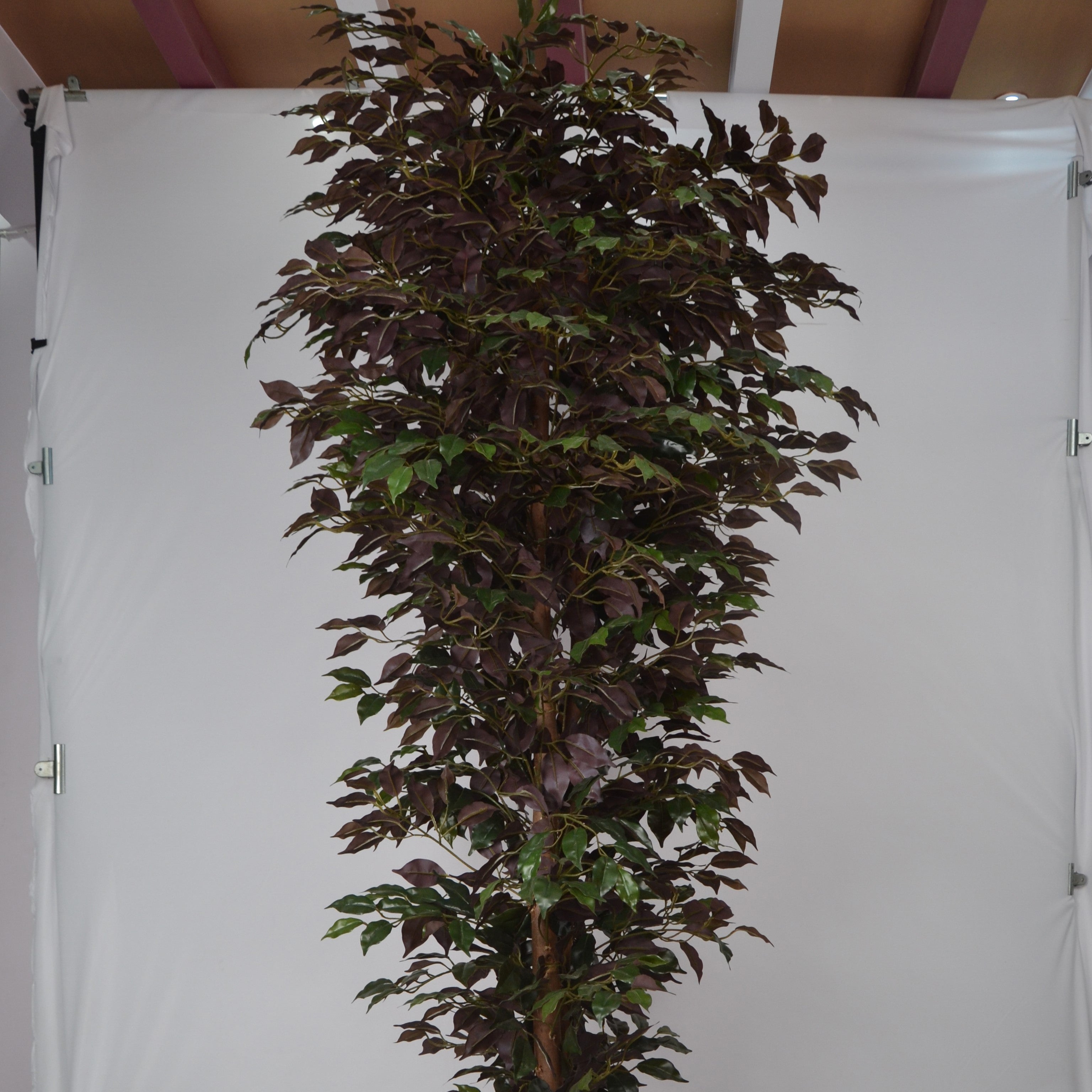 4 Ft Artificial Ficus Plant – Lifelike Faux Indoor Tree with Dense Green Leaves for Home, Office & Corner Décor
