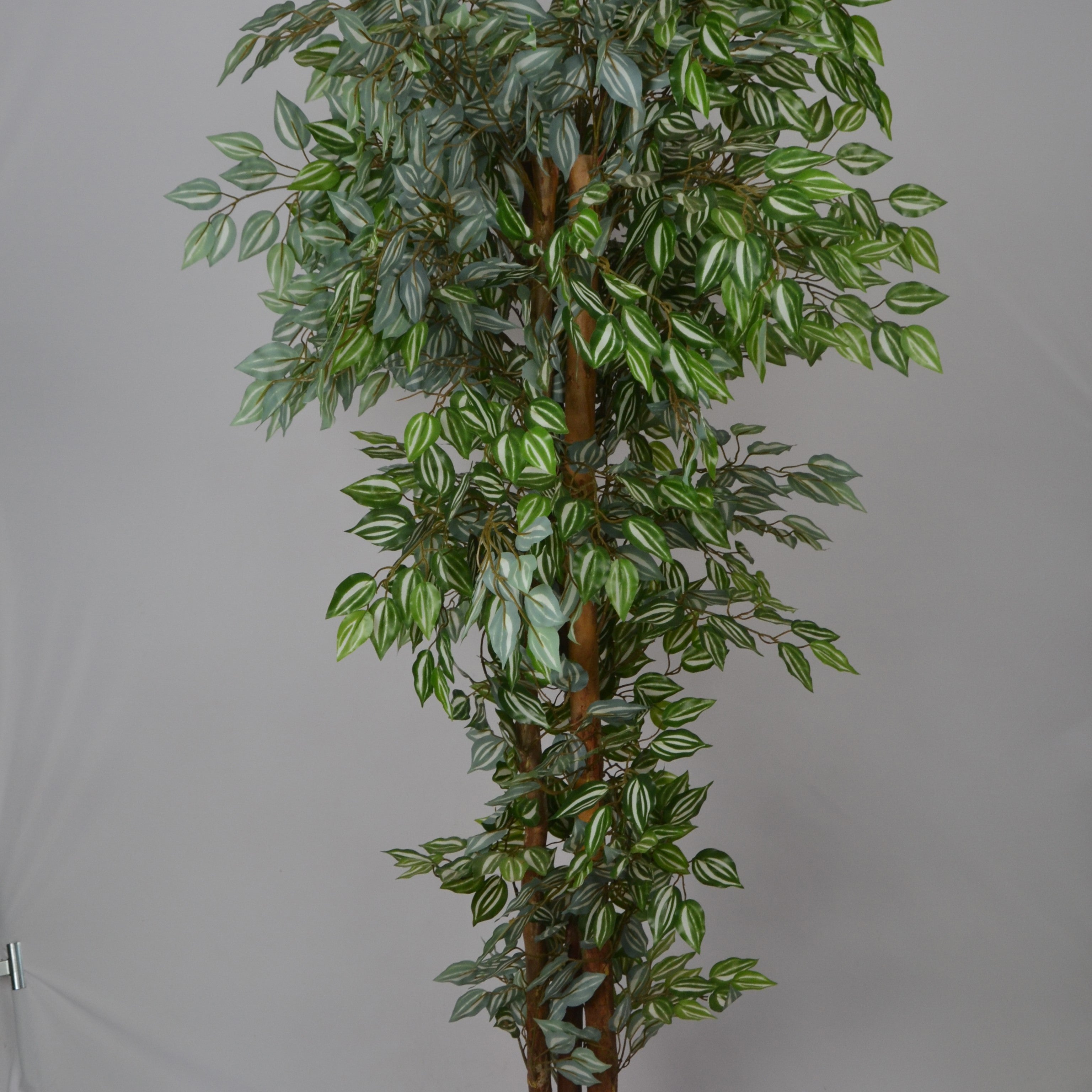 5 Ft Artificial Ficus Plant – Realistic Faux Indoor Tree with Natural Green Leaves for Home, Office & Living Room Décor