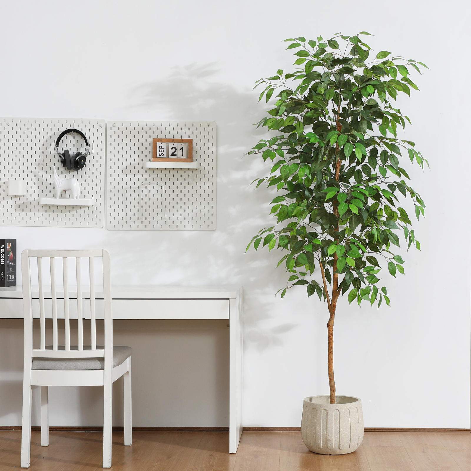 6ft Artificial Ficus Tree bringing lush greenery to any indoor space