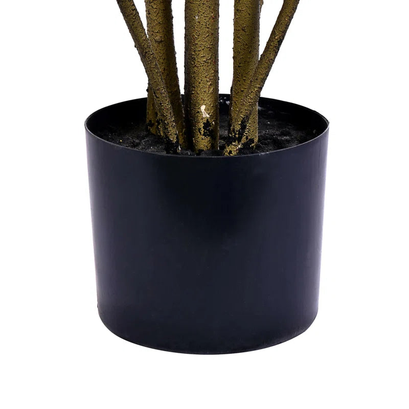 Tall 5ft faux Croton tree designed for home