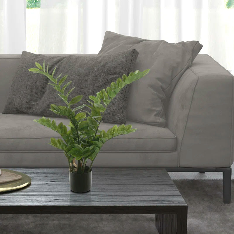 3 Ft Zen Faux Plant in Pot – lifelike tropical plant alternative