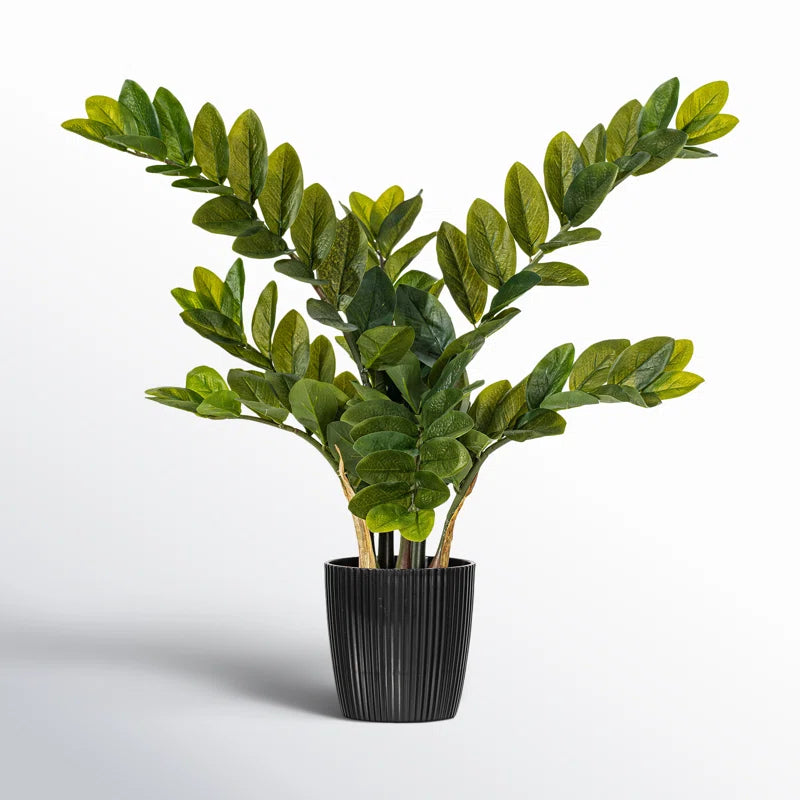 3 Ft Zen Faux Plant in Pot – perfect for modern home decor