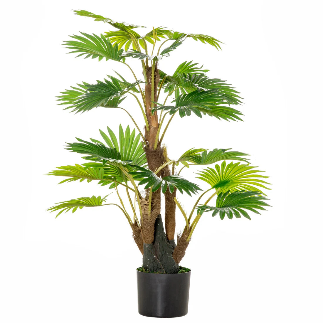 Lifelike Artificial Palm Tree – UV-Resistant & Waterproof Fake Plant
