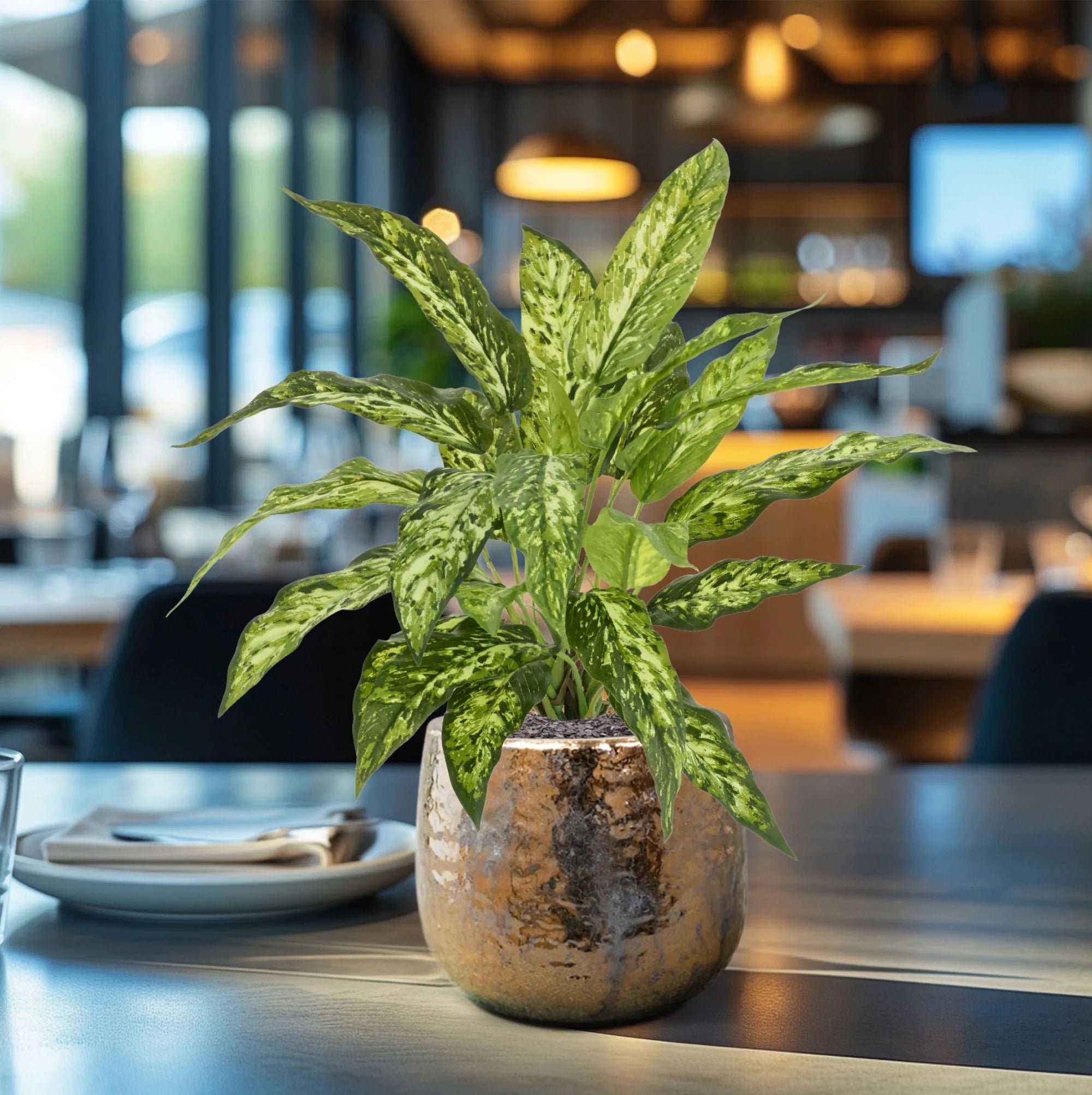 1 Ft Artificial Aglaonema N Plant 40cm – premium artificial houseplant design