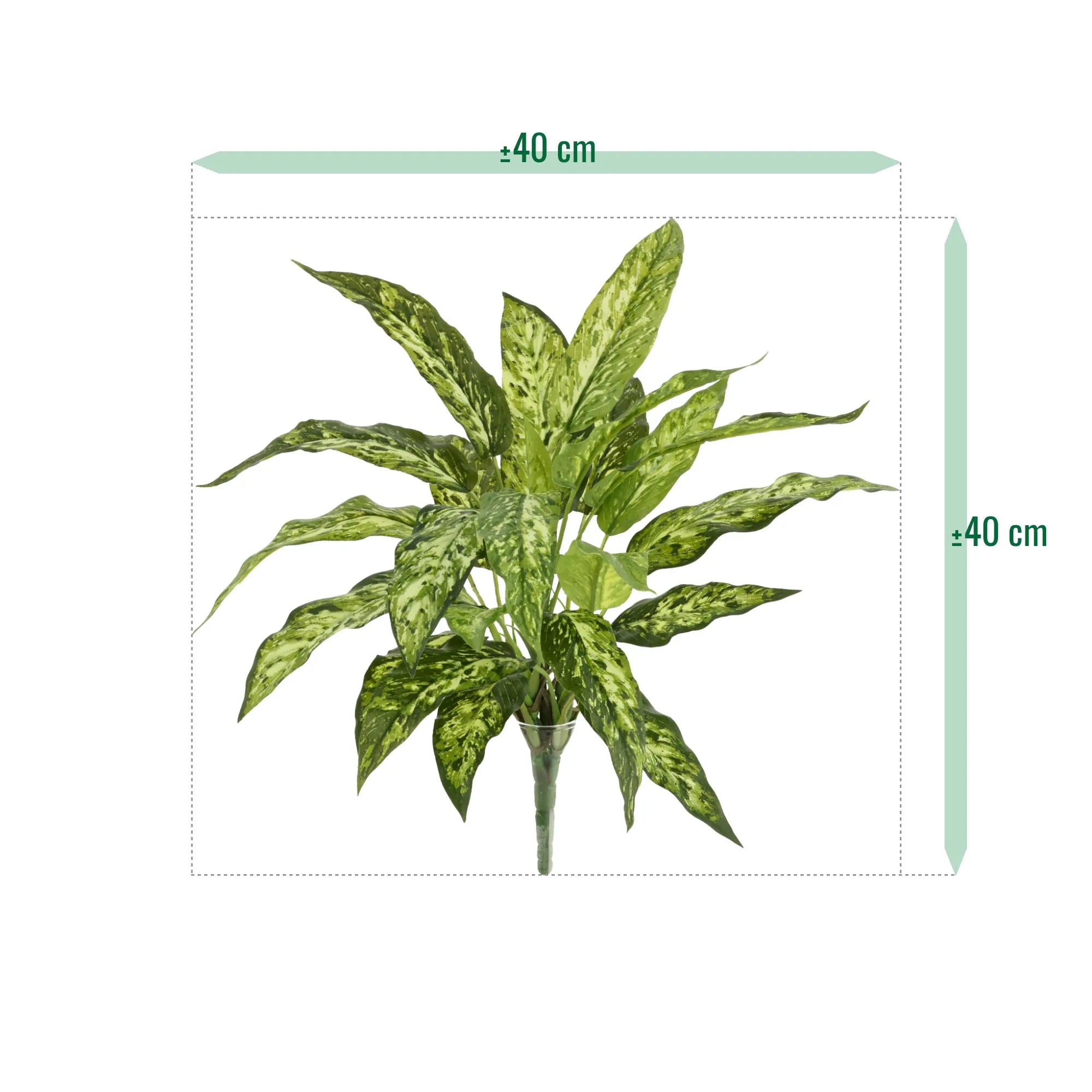 1 Ft Artificial Aglaonema N Plant 40cm – low-maintenance greenery solution