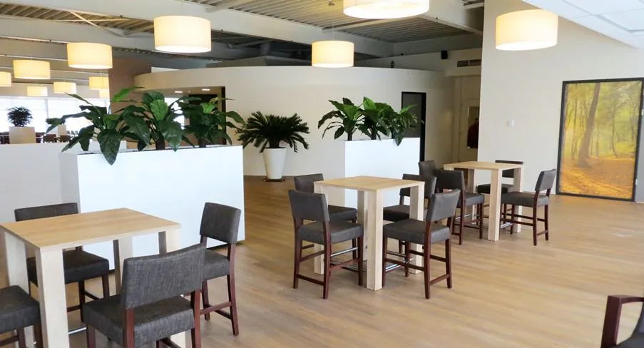 Lush and realistic 3 Ft faux Anthurium Jungle King for botanical-themed decor