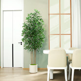 Elegant Artificial Ficus Tree for commercial spaces