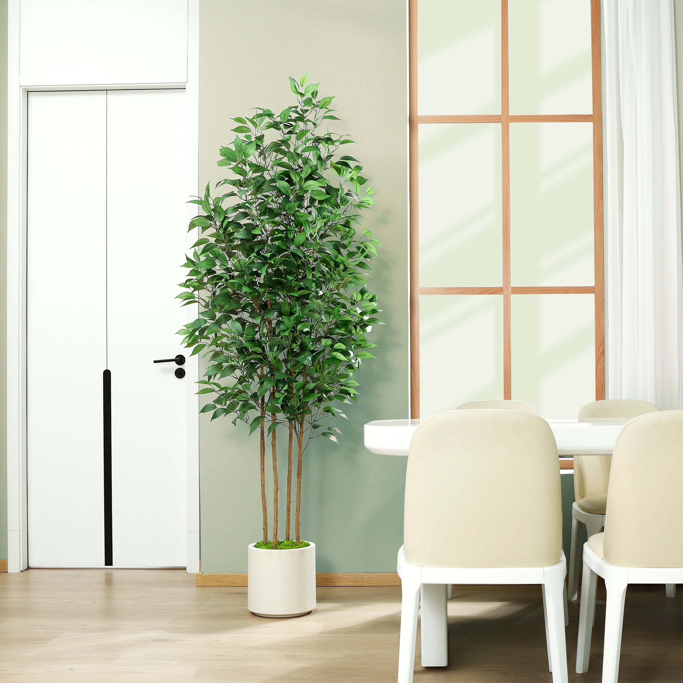 Elegant Artificial Ficus Tree for commercial spaces