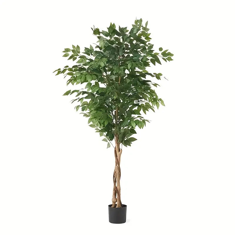 Artificial Ficus Tree for Modern Interiors – No Watering or Sunlight Needed