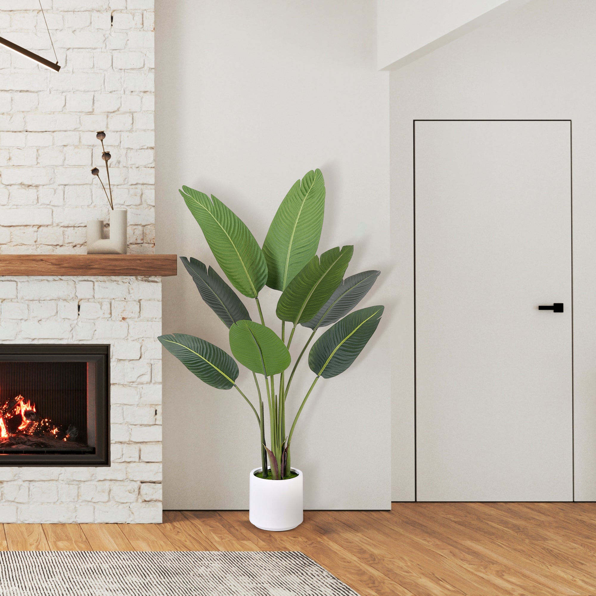 Premium-Quality Faux Palm Plant Without the Need for Watering