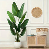 6 Ft Artificial Travelers Palm Plant-Lifelike Faux Tropical Indoor Plant 6ft Luxiplant