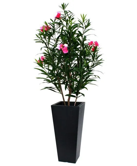 4 Ft Artificial Oleander Deluxe 150cm rose – lifelike tropical plant alternative